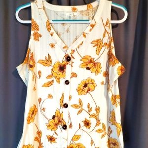 Maurices ribbed tank top